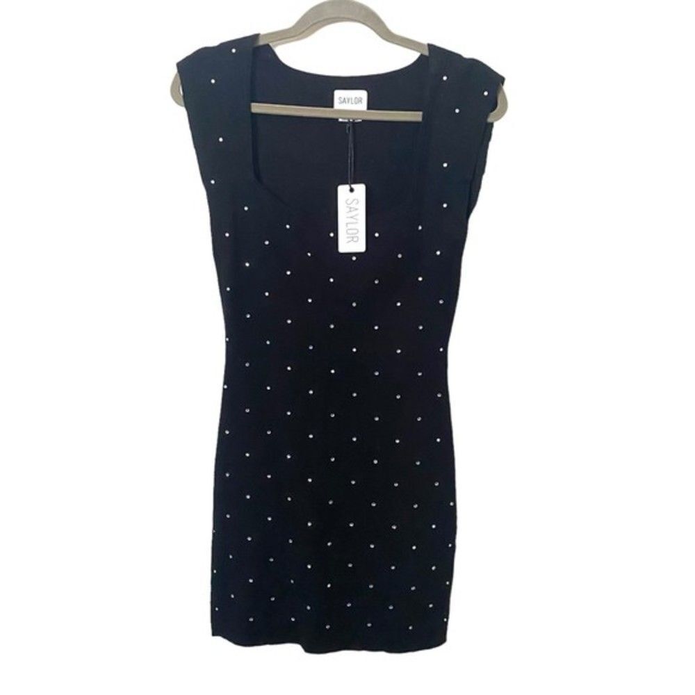 SAYLOR Gemstone Knit Mini‎ Dress NWT Sz Sm